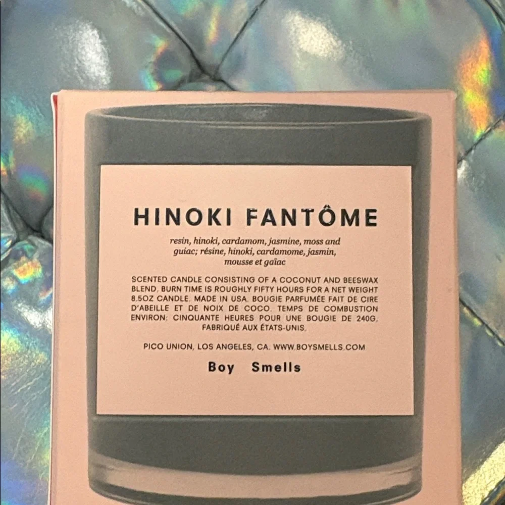NEW in box Boy Smells Hinoki Fantôme Scented Candle✨ - Picture 5 of 7
